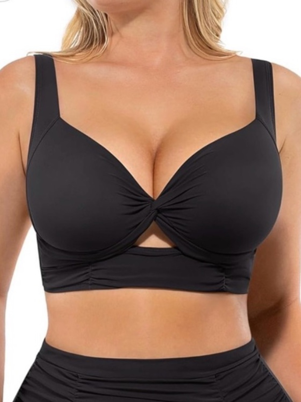 NWT Shapellx Bikini Top Large